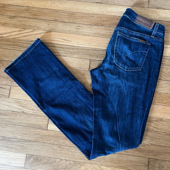 Joe’s Jeans Mid Rise Skinny Boot Cut Blue Jeans Size 27 - Excellent Condition! - Picture 5 of 8